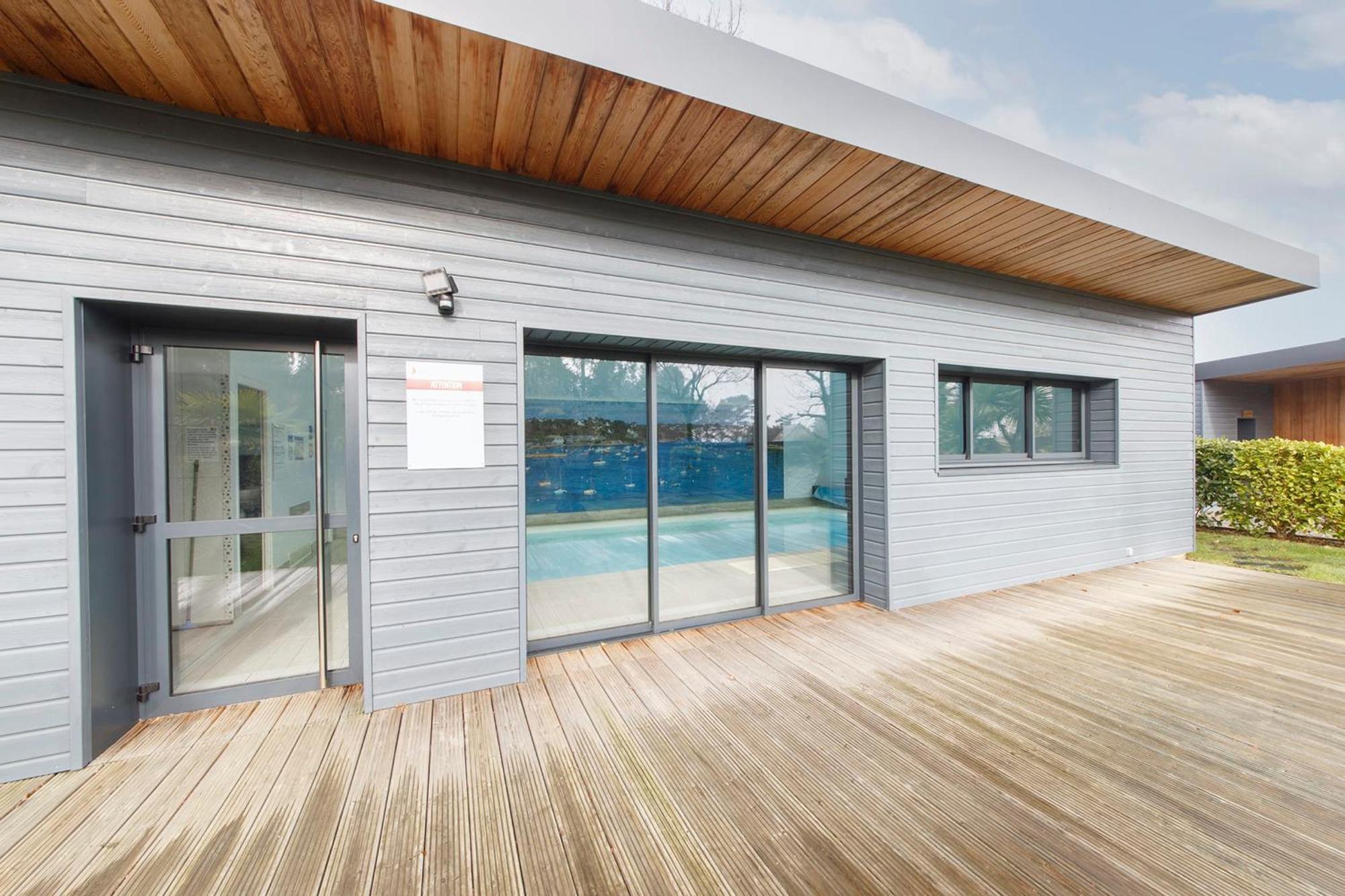 Holavre- Maison Pour 5P Avec Piscine Le Tour-du-Parc 外观 照片