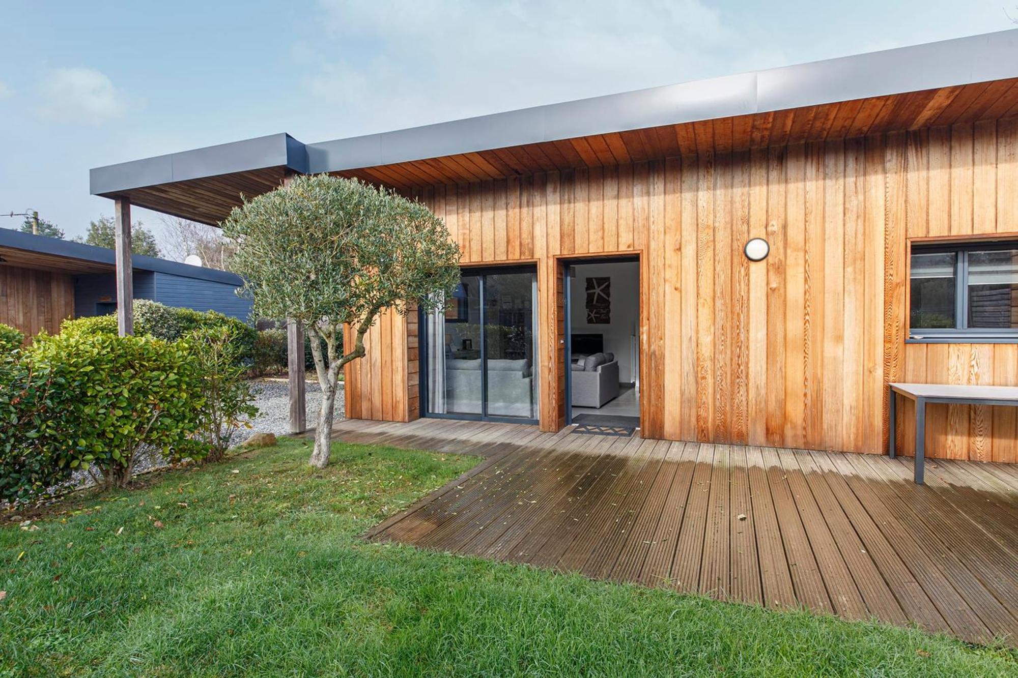 Holavre- Maison Pour 5P Avec Piscine Le Tour-du-Parc 外观 照片